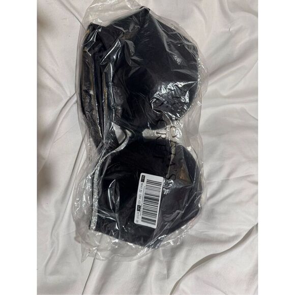 Nwt 42D victorias secret VS shine cradle bling black  push up  bra - Picture 3 of 4